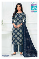 MCM Lifestyle Premium Bandhani Cotton Printed Ready Made Suit