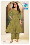 MCM Lifestyle Tulsi Vol 3 Elegant A Line Kurti with Bottom Set
