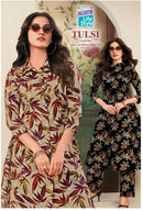 MCM Lifestyle Tulsi Vol 3 Elegant A Line Kurti with Bottom Set