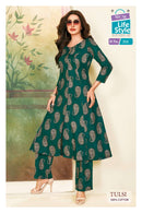 MCM Lifestyle Tulsi Vol 3 Elegant A Line Kurti with Bottom Set