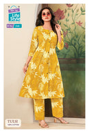 MCM Lifestyle Tulsi Vol 3 Elegant A Line Kurti with Bottom Set