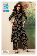 MCM Lifestyle Tulsi Vol 3 Elegant A Line Kurti with Bottom Set