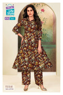 MCM Lifestyle Tulsi Vol 3 Elegant A Line Kurti with Bottom Set