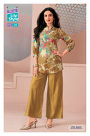 MCM Lifestyle Zilmil Vol 5 Fancy Printed Co-Ord Set