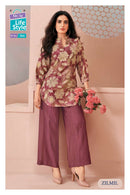 MCM Lifestyle Zilmil Vol 5 Fancy Printed Co-Ord Set