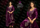 Megha Suits Heavy Velvet Mirror Work Designer Suit