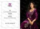 Megha Suits Heavy Velvet Mirror Work Designer Suit