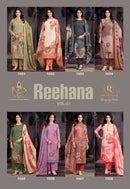 Metrika Reehana Vol 1 Designer Cotton Digital Printed Suit