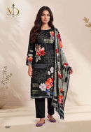 Metrika Designs Rose Gold Vol 1 Premium Cotton Digital Print Embroidered Suit