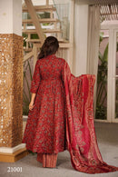 MF Clora Vol 21 Muslin Printed Ready Made Gown Set