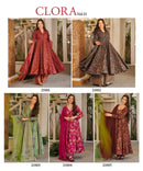 MF Clora Vol 21 Muslin Printed Ready Made Gown Set
