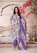 MFC Pashmina Vol 19 Designer Cotton Printed Suit Set
