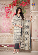MFC Pashmina Vol 19 Designer Cotton Printed Suit Set