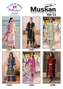 Mishri Creation Muskan Vol 12 Karachi Printed Cotton Designer Suit