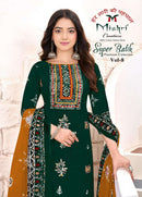 Mishri Creation Super Batik Vol 8 Cotton Printed Patiyala Suits
