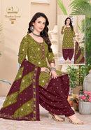 Miss World Choice Vol 22 Bandhani Print Cotton Designer Suit