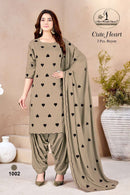 Miss World Choice Cute Heart Vol-1 Rayon Fancy Printed Suits