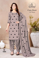 Miss World Choice Cute Heart Vol-1 Rayon Fancy Printed Suits