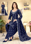 Miss World Choice Super Bandhani Vol 55 Premium Cotton Printed Patiyala Suit