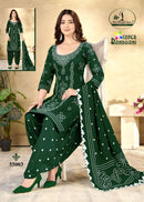 Miss World Choice Super Bandhani Vol 55 Premium Cotton Printed Patiyala Suit