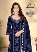Miss World Choice Super Bandhani Vol 55 Premium Cotton Printed Patiyala Suit
