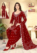 Miss World Choice Super Bandhani Vol 55 Premium Cotton Printed Patiyala Suit