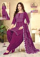 Miss World Choice Super Bandhani Vol 55 Premium Cotton Printed Patiyala Suit