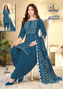 Miss World Choice Super Bandhani Vol 55 Premium Cotton Printed Patiyala Suit