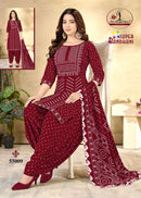 Miss World Choice Super Bandhani Vol 55 Premium Cotton Printed Patiyala Suit