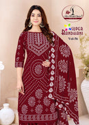 Miss World Choice Super Bandhani Vol 56 Premium Cotton Printed Suit
