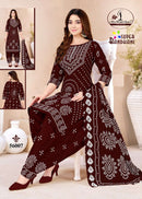 Miss World Choice Super Bandhani Vol 56 Premium Cotton Printed Suit
