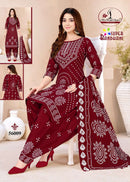 Miss World Choice Super Bandhani Vol 56 Premium Cotton Printed Suit