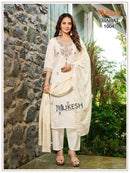 Mukesh Chahat Silk Embroidery Work Ready Made Suit Set