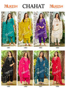 Mukesh Chahat Silk Embroidery Work Ready Made Suit Set