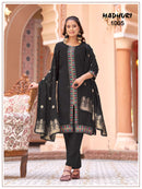 Mukesh Madhuri Premium Chanderi Silk Designer Kurti Set