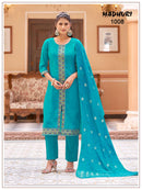 Mukesh Madhuri Premium Chanderi Silk Designer Kurti Set