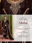 Mumtaz Arts Alisha Velvet Heavy Embroidered Designer Suit