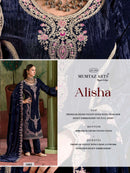 Mumtaz Arts Alisha Velvet Heavy Embroidered Designer Suit