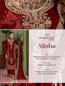 Mumtaz Arts Alisha Velvet Heavy Embroidered Designer Suit