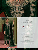 Mumtaz Arts Alisha Velvet Heavy Embroidered Designer Suit