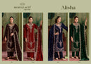 Mumtaz Arts Alisha Velvet Heavy Embroidered Designer Suit