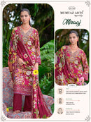 Mumtaz Arts Miraaj Premium Viscose Pashmina Embroidered Designer Suit