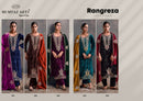 Mumtaz Arts Rangreza Premium Velvet Embroidered Designer Suit