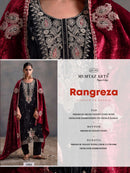 Mumtaz Arts Rangreza Premium Velvet Embroidered Designer Suit