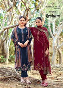 Mumtaz Arts Resham Jam Satin Embroidery Work Suit