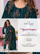 Mumtaz Arts Royal Chapter Premium Heavy Embroidery Velvet Suit