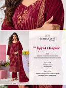 Mumtaz Arts Royal Chapter Premium Heavy Embroidery Velvet Suit