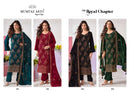 Mumtaz Arts Royal Chapter Premium Heavy Embroidery Velvet Suit