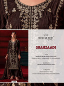 Mumtaz Arts Shehzaadi Velvet Heavy Embroidered Designer Suit
