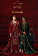 Mumtaz Arts Shehzaadi Velvet Heavy Embroidered Designer Suit